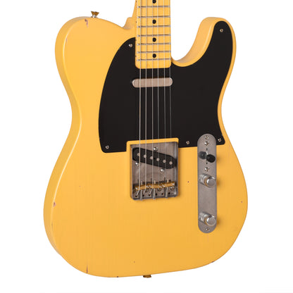 Nash T-52 Butterscotch Blonde w/ Light Aging & Nautilus Neck Electric Guitars