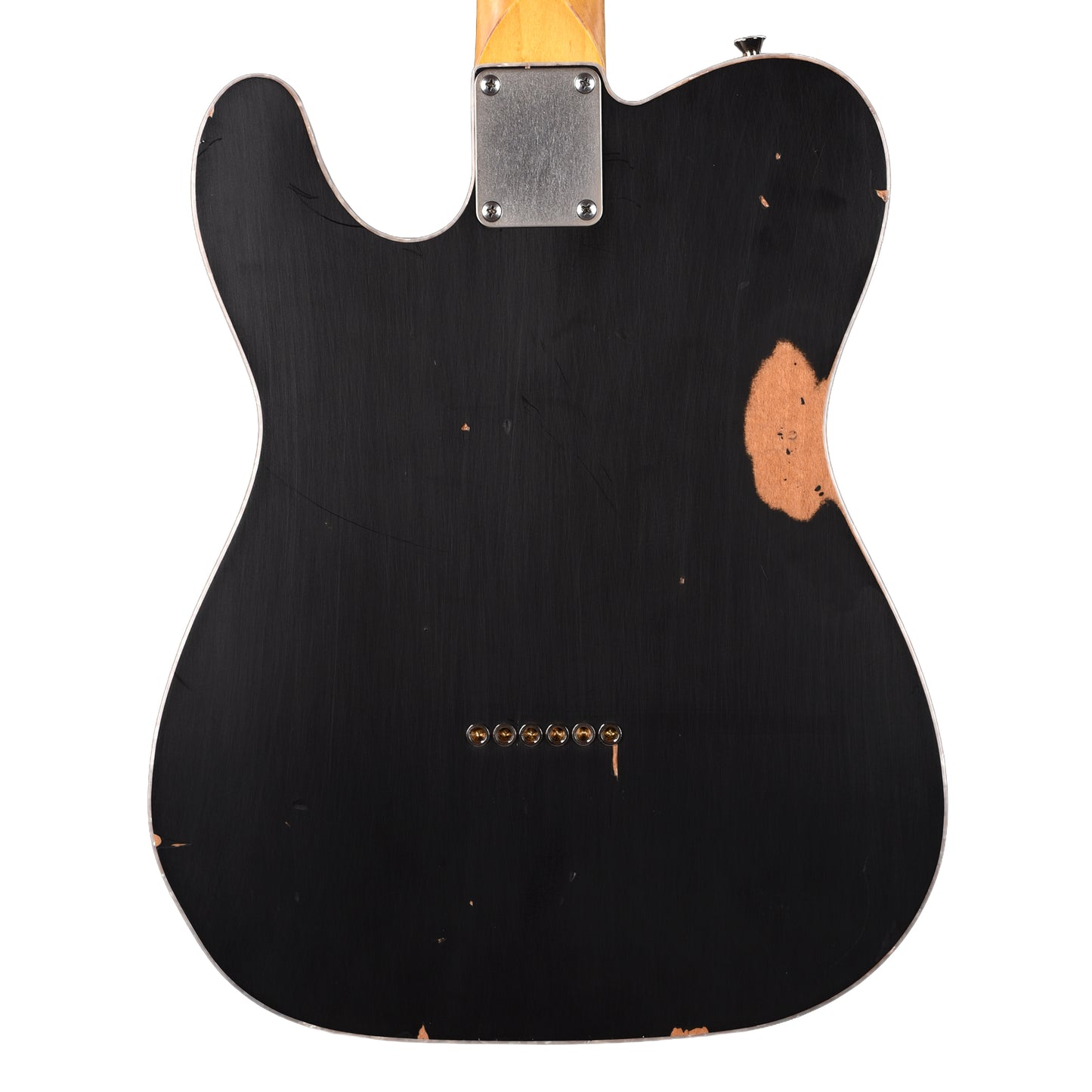 Nash T-63 Black Double Bound w/ Medium Aging and Nautilus Neck Electric Guitars