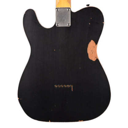 Nash T-63 Black Double Bound w/ Medium Aging and Nautilus Neck Electric Guitars