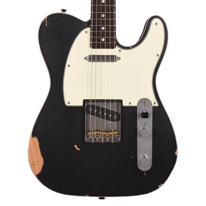 Nash T-63 Black Double Bound w/ Medium Aging and Nautilus Neck Electric Guitars