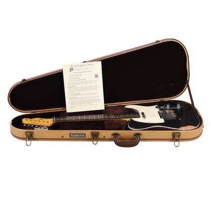 Nash T-63 Black Double Bound w/ Medium Aging and Nautilus Neck Electric Guitars