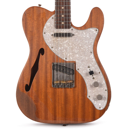 Nash T-69-TL Thinline Mahogany Natural Heavy Relic Electric Guitars / Semi-Hollow