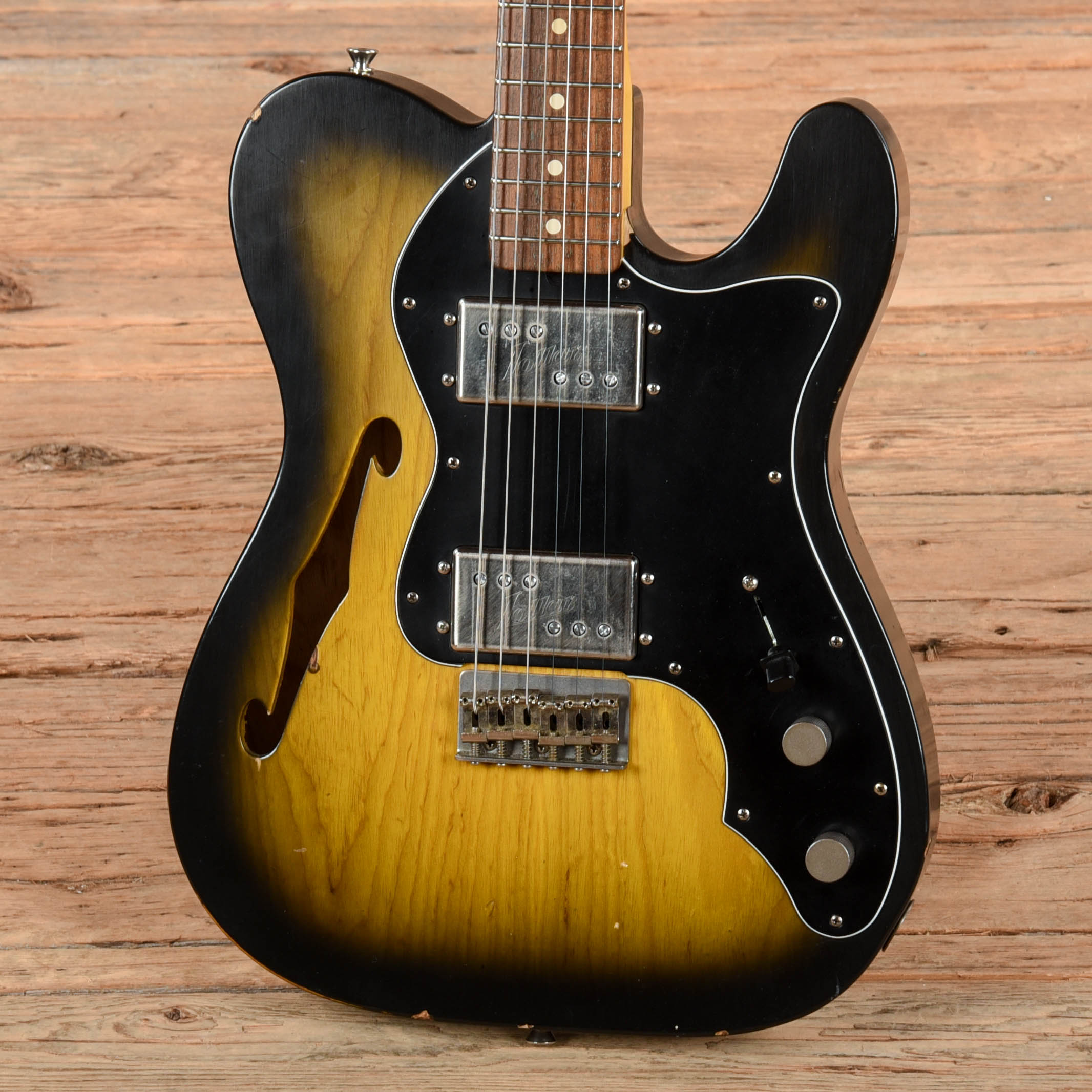 Nash T-72 TL Sunburst Electric Guitars / Semi-Hollow