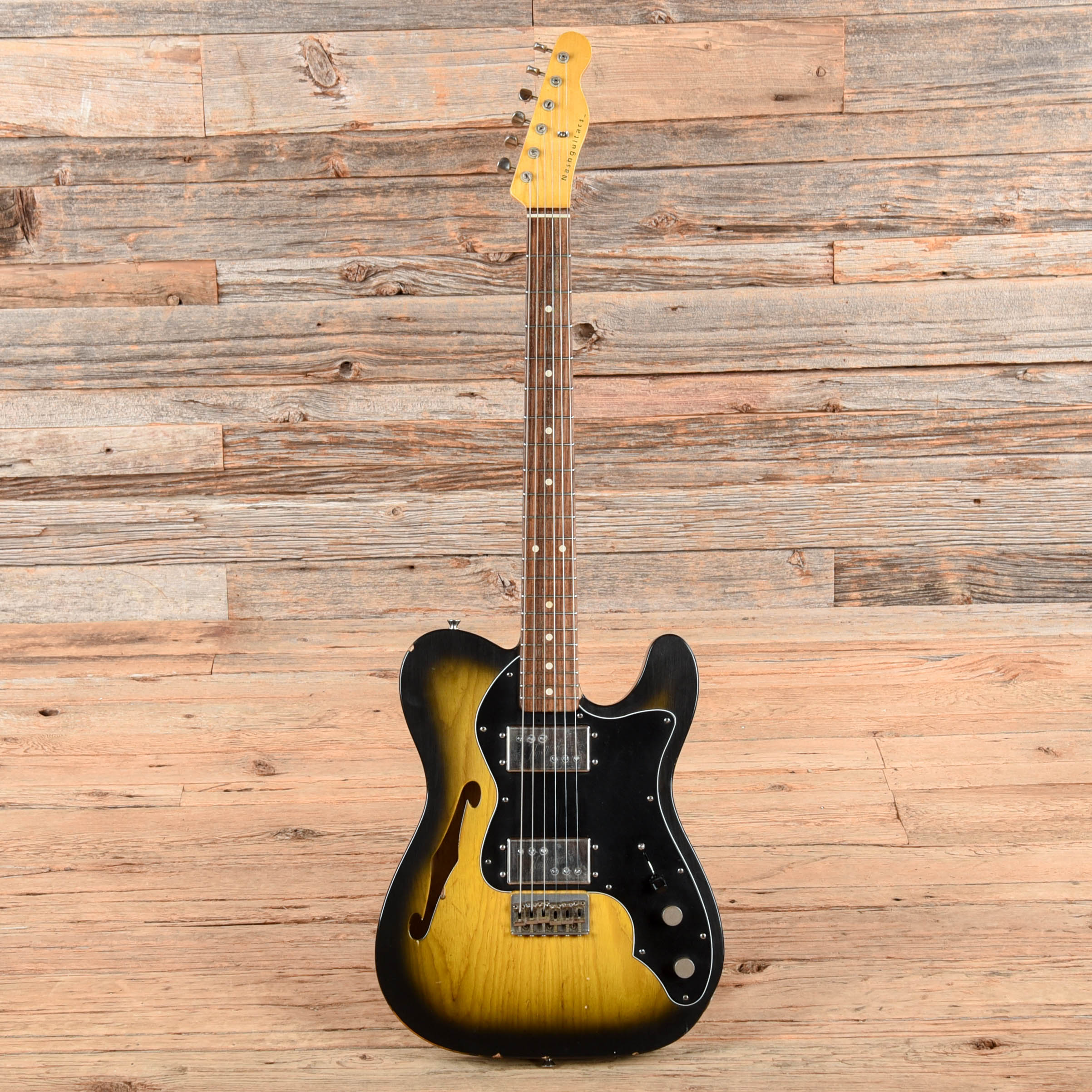 Nash T-72 TL Sunburst Electric Guitars / Semi-Hollow