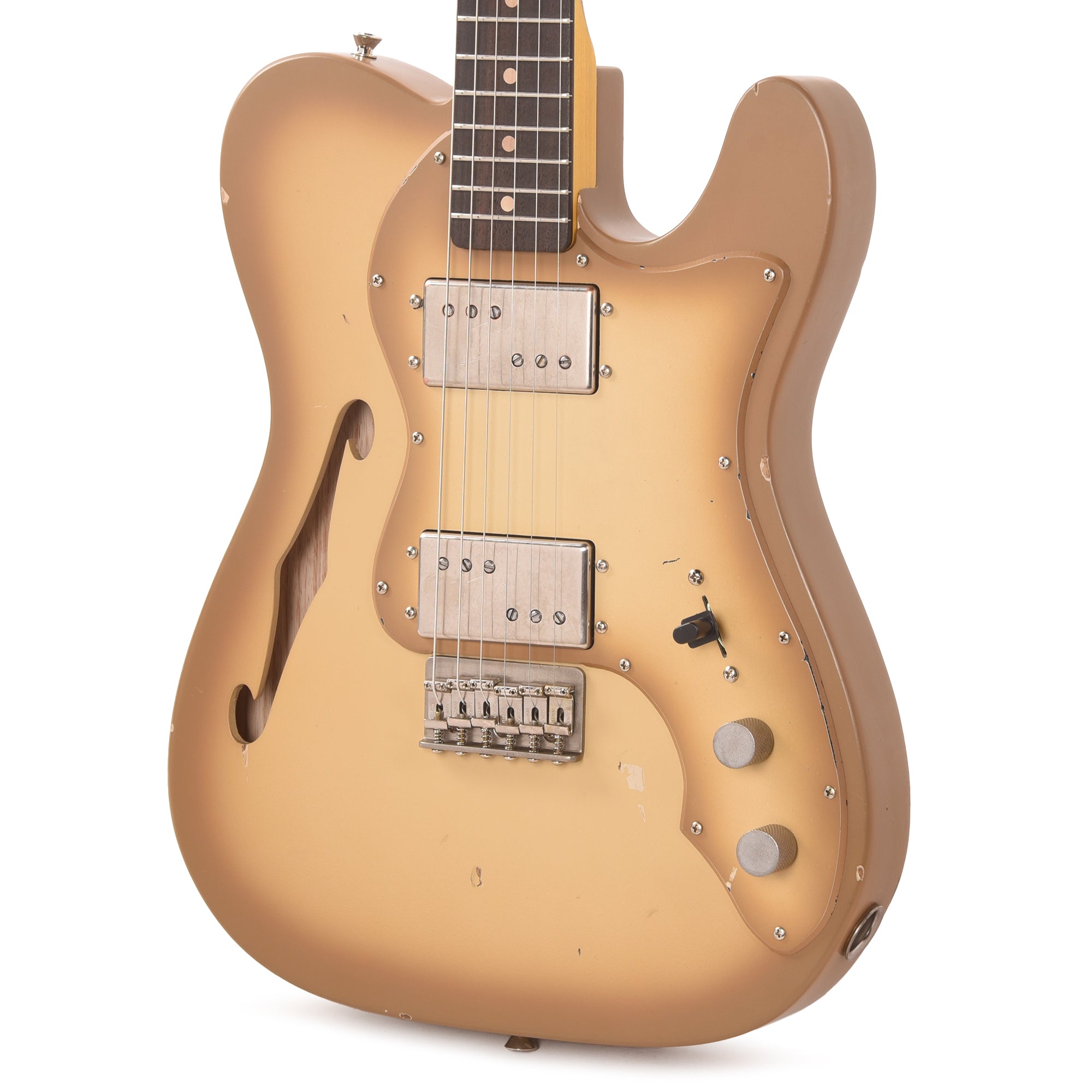 Nash T-72-TL Thinline Ash Antigua Light Relic Electric Guitars / Semi-Hollow