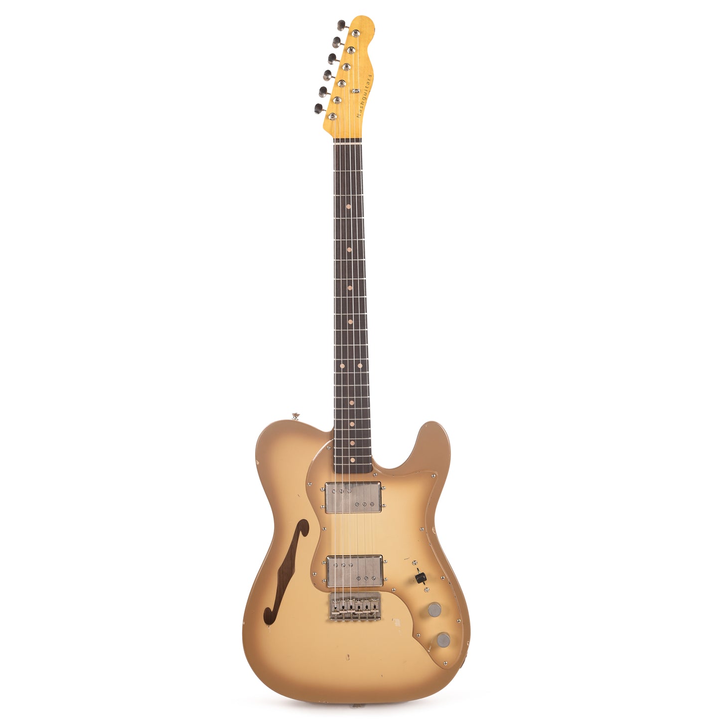 Nash T-72-TL Thinline Ash Antigua Light Relic Electric Guitars / Semi-Hollow