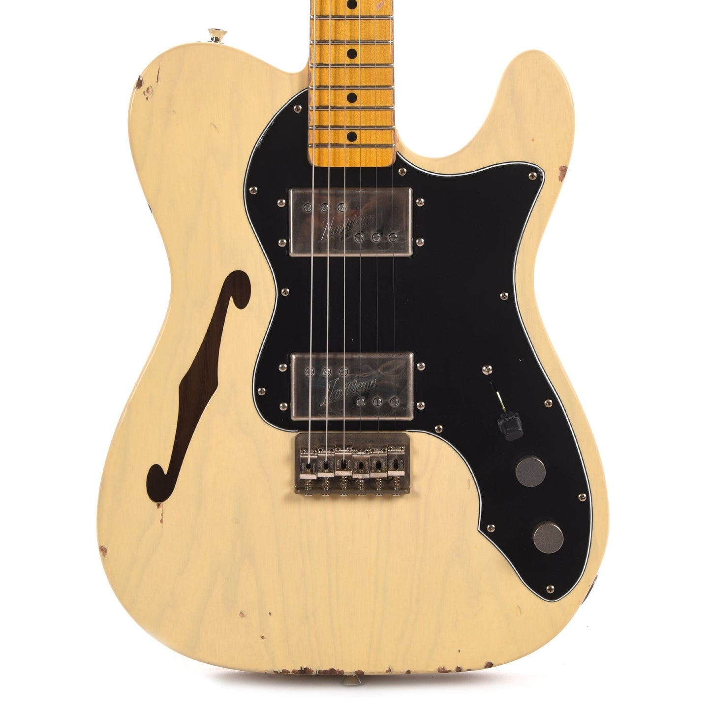 Nash T-72-TL Thinline Ash Mary Kaye Medium Relic Electric Guitars / Semi-Hollow