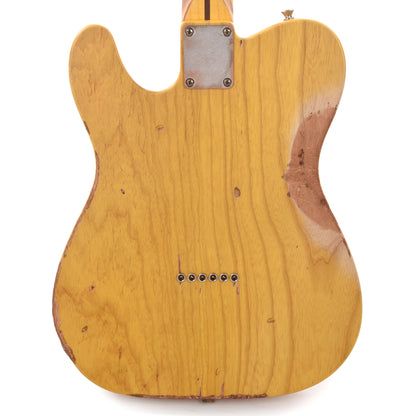 Nash T-72-TL Thinline Ash Natural Heavy Relic Electric Guitars / Semi-Hollow