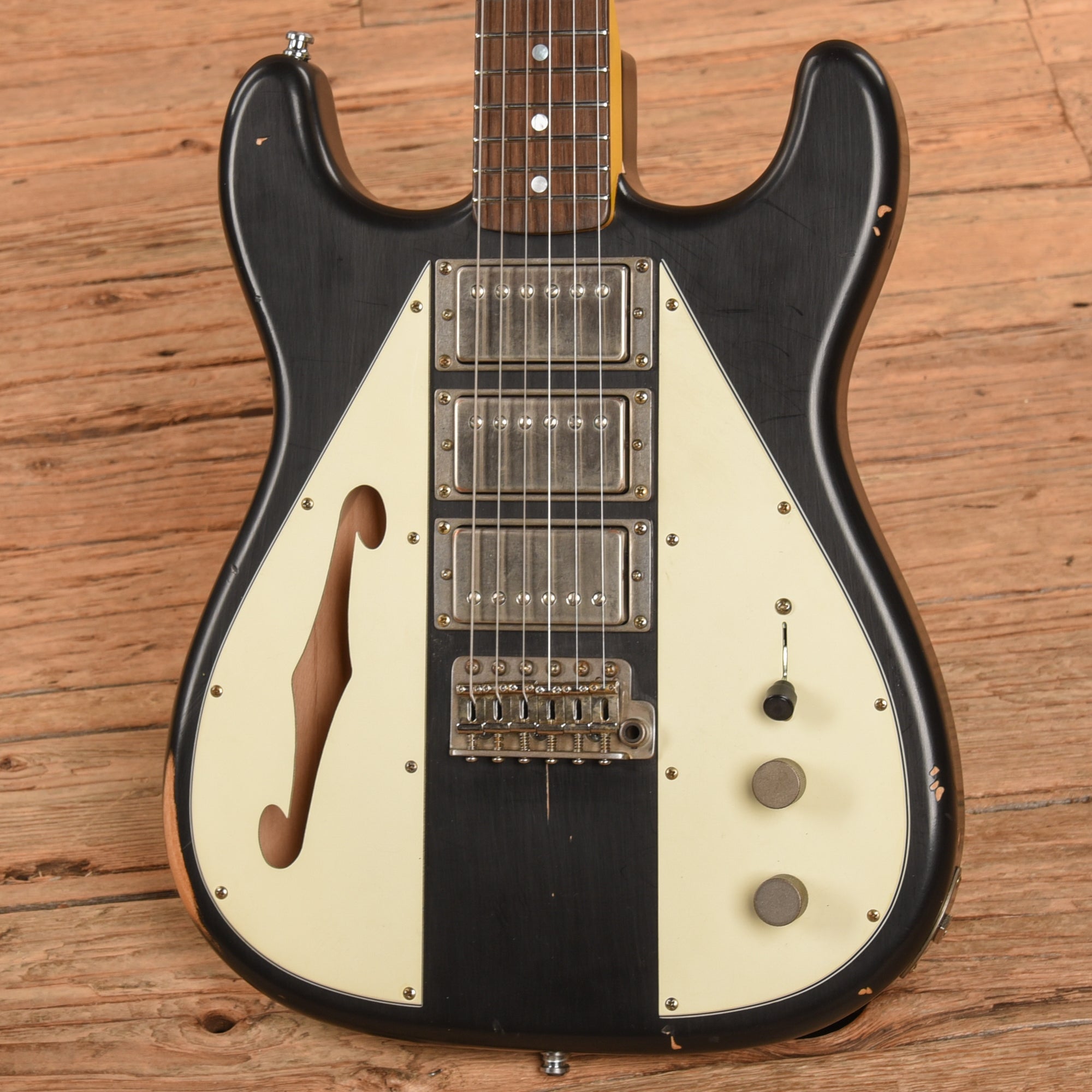Nash WF3 Wayfarer Black - Dave Amato of REO Speedwagon Electric Guitars / Semi-Hollow