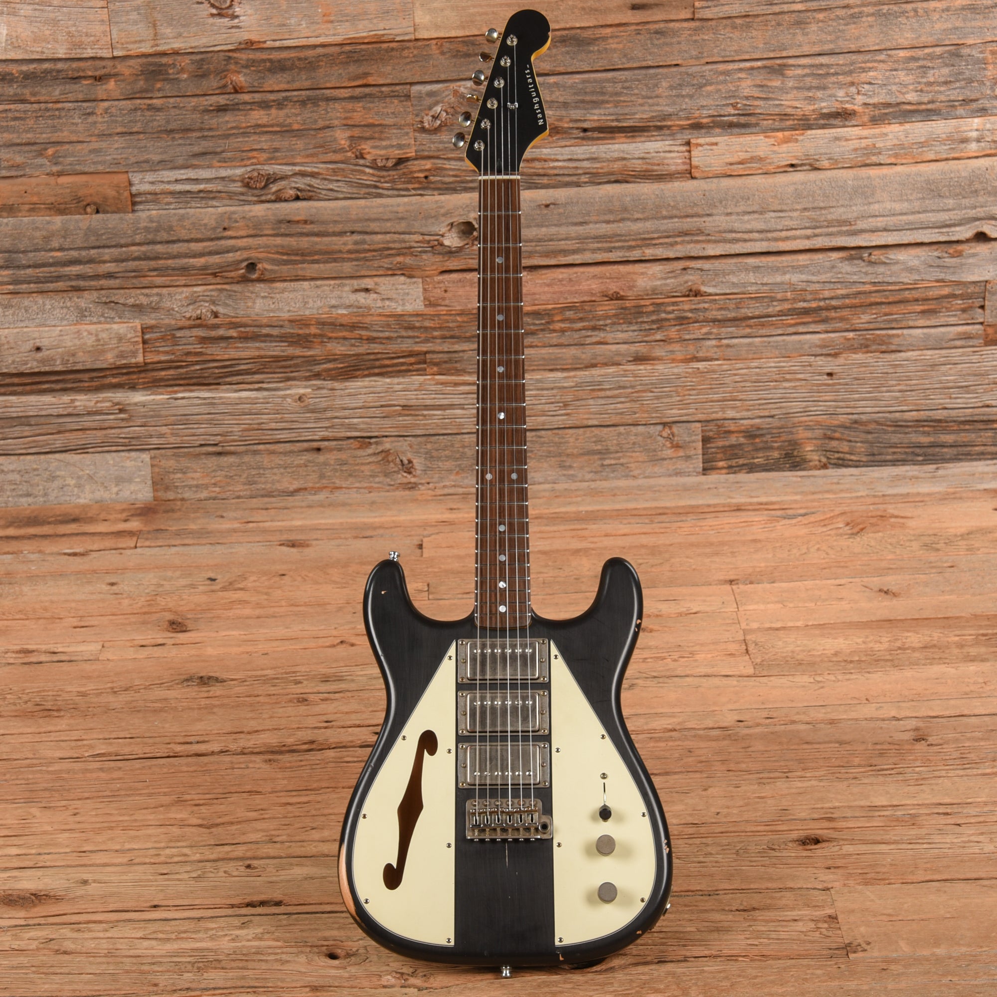 Nash WF3 Wayfarer Black - Dave Amato of REO Speedwagon Electric Guitars / Semi-Hollow