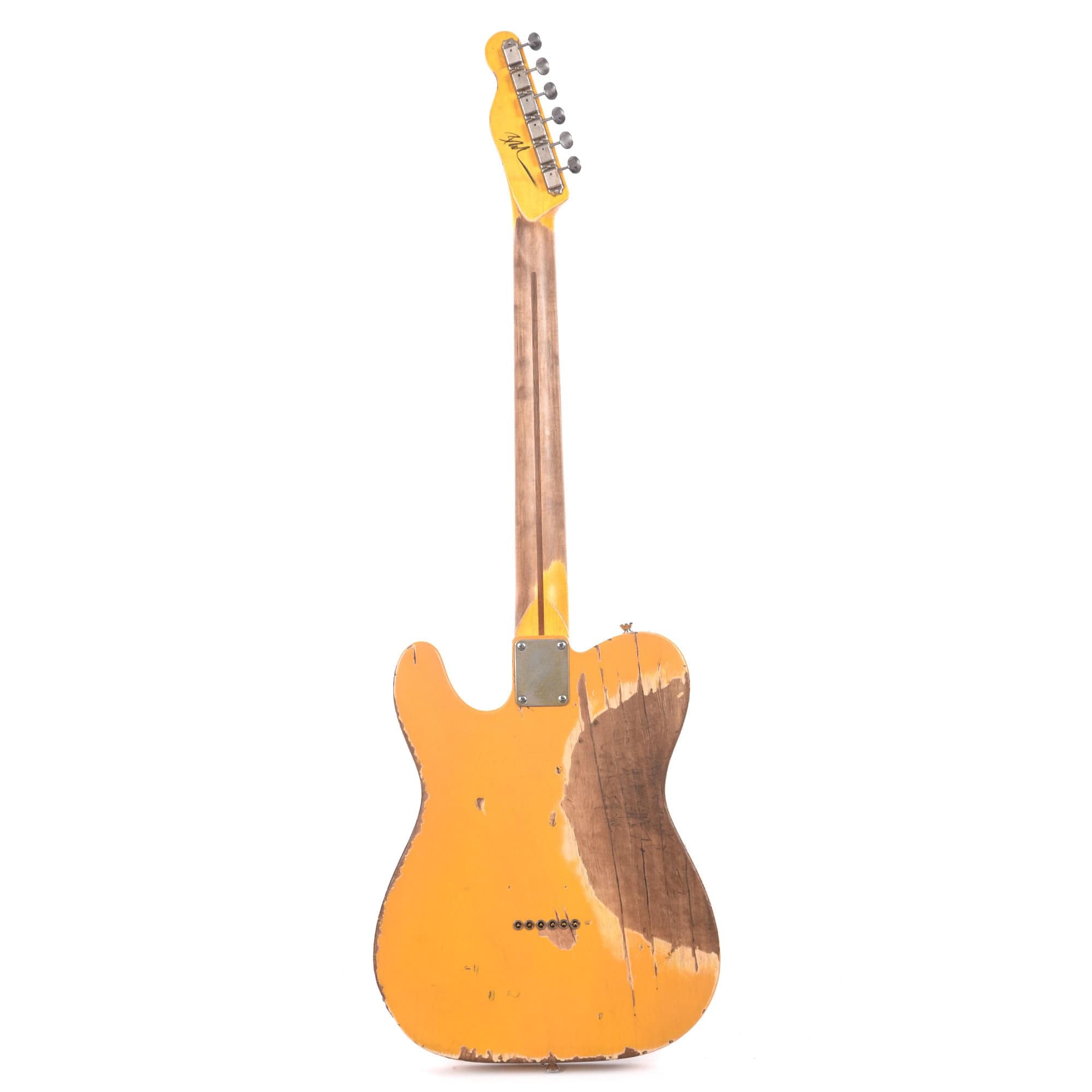 Nash E-52 Butterscotch Blonde Extra Heavy Relic w/1-Ply Black Pickguard & Duncan Stacked Electric Guitars / Solid Body