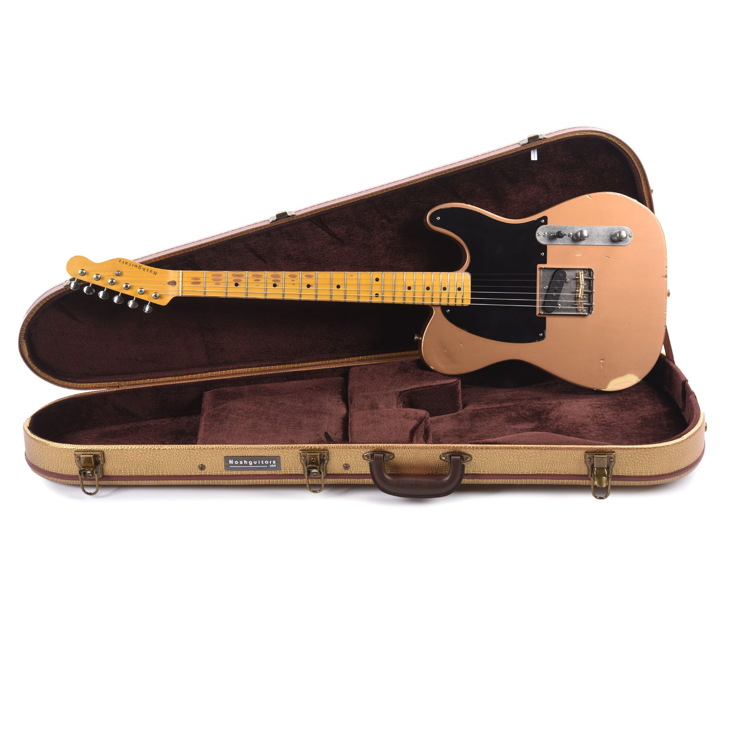 Nash E-52 Pine Goldtop Gold Medium Relic Electric Guitars / Solid Body