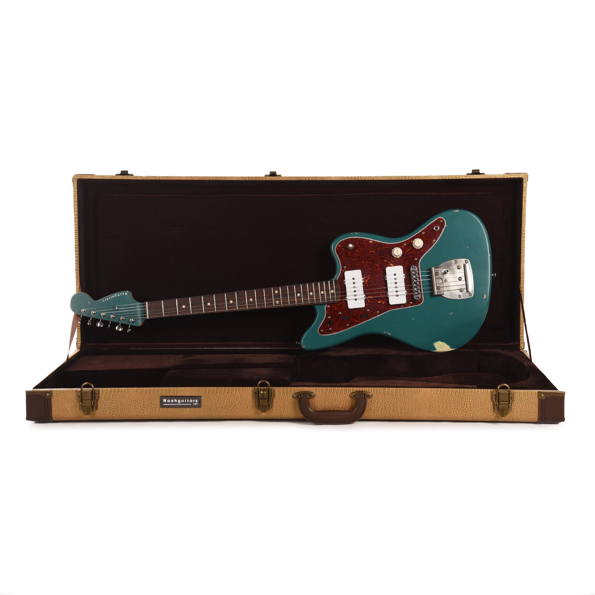 Nash JM-63 British Racing Green Medium Relic w/Matching Headstock Electric Guitars / Solid Body