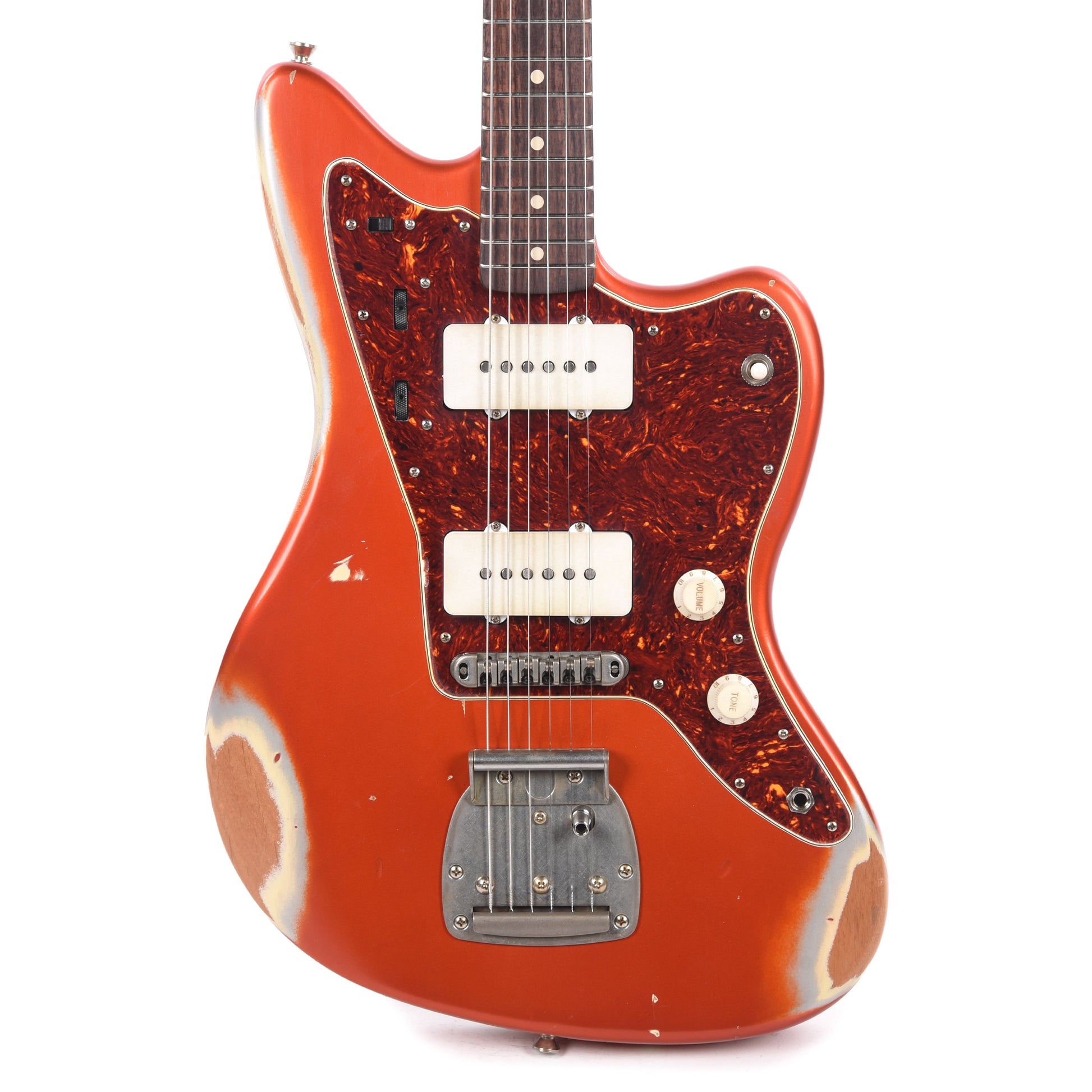 Nash JM-63 Candy Tangerine Heavy Relic w/Matching Headstock Electric Guitars / Solid Body