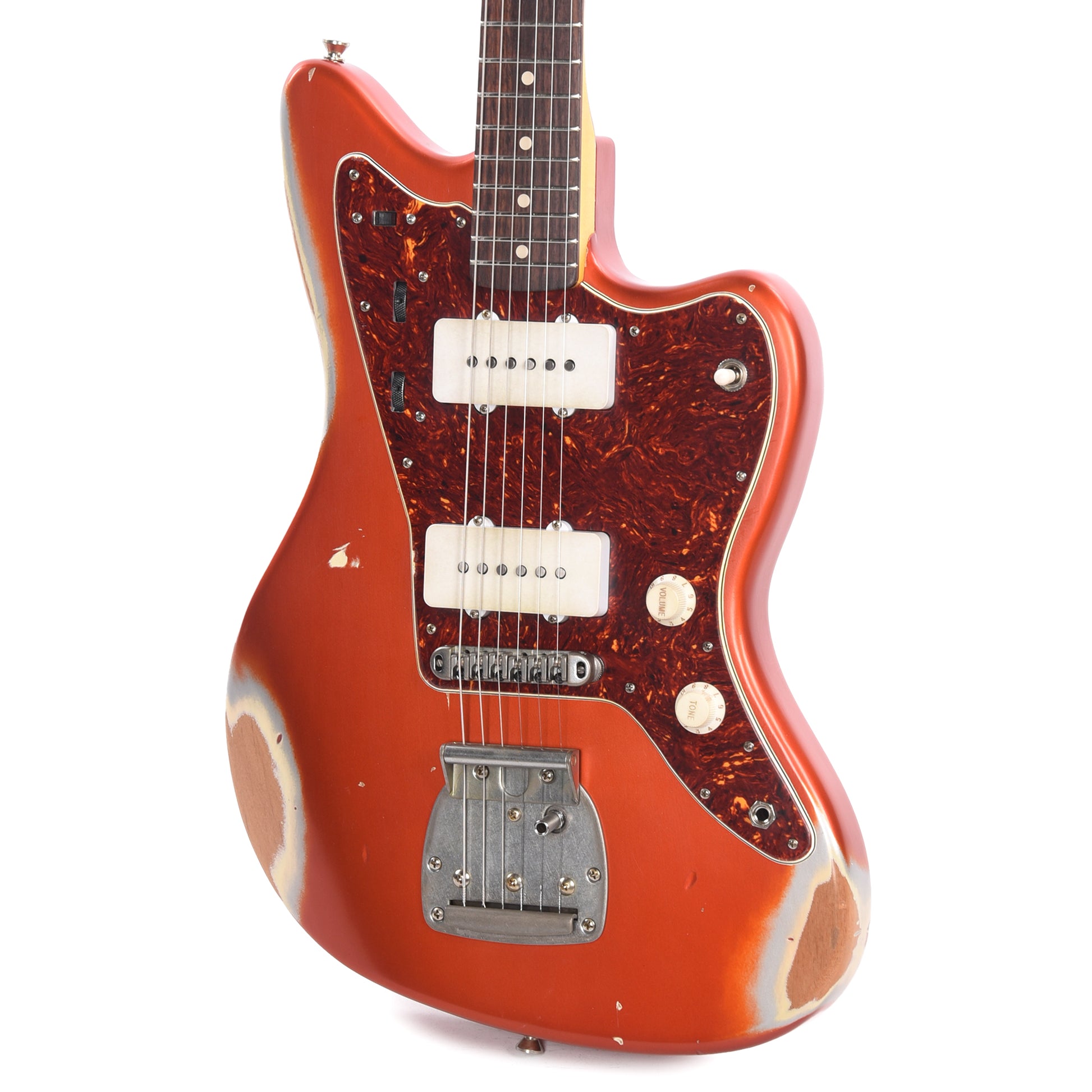 Nash JM-63 Candy Tangerine Heavy Relic w/Matching Headstock Electric Guitars / Solid Body