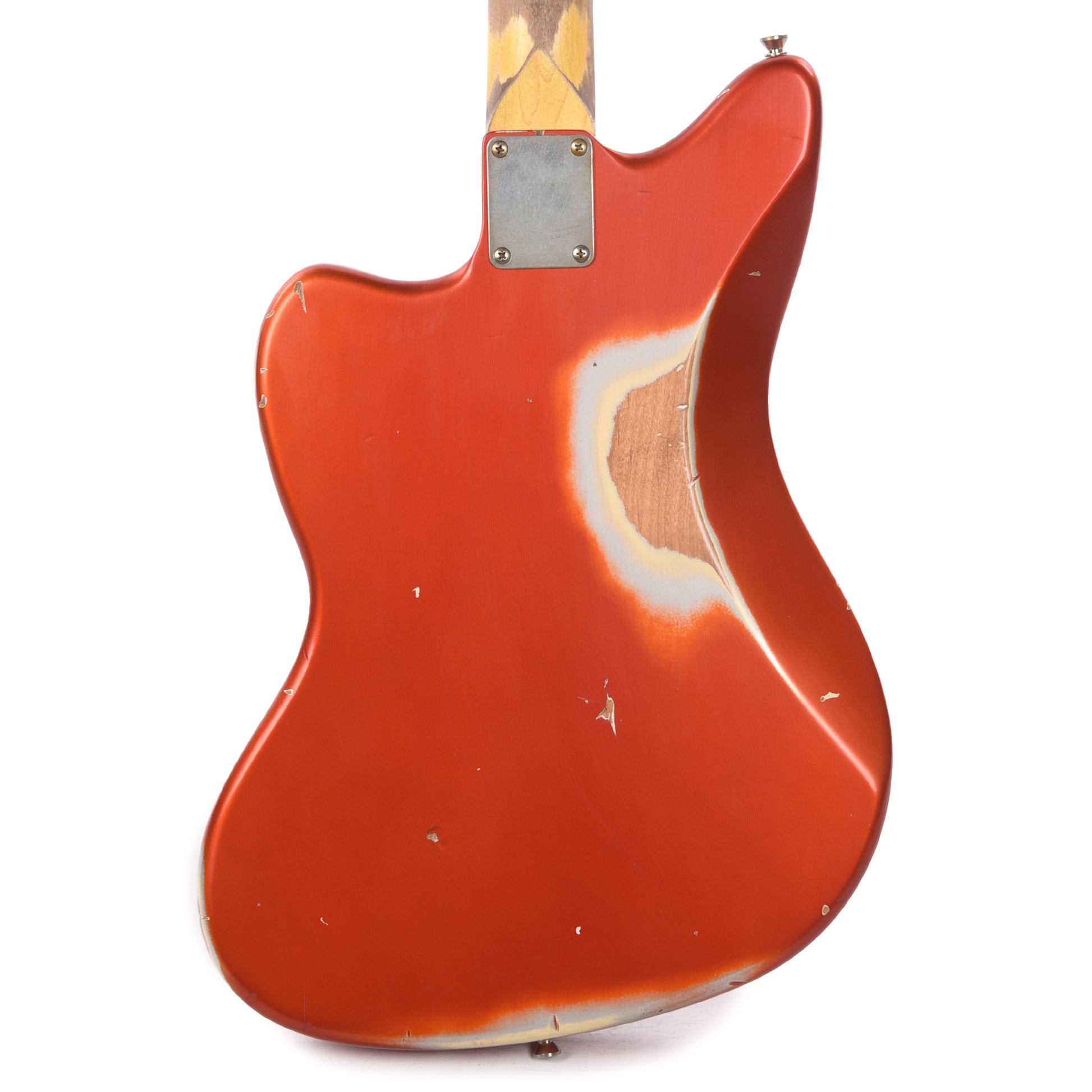 Nash JM-63 Candy Tangerine Heavy Relic w/Matching Headstock Electric Guitars / Solid Body