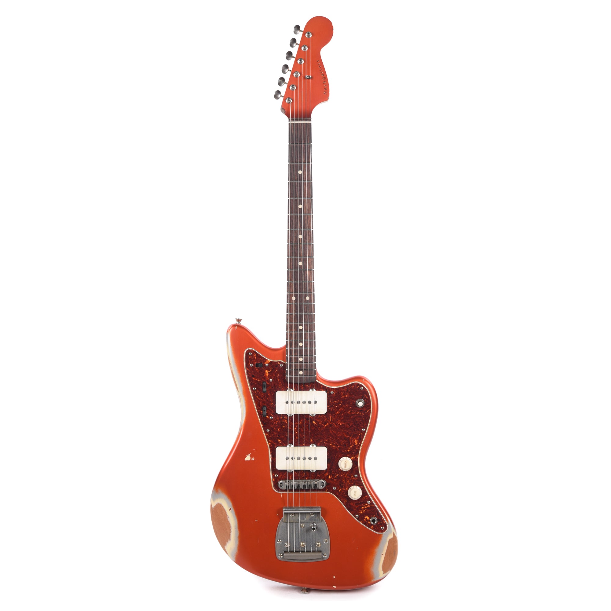 Nash JM-63 Candy Tangerine Heavy Relic w/Matching Headstock Electric Guitars / Solid Body