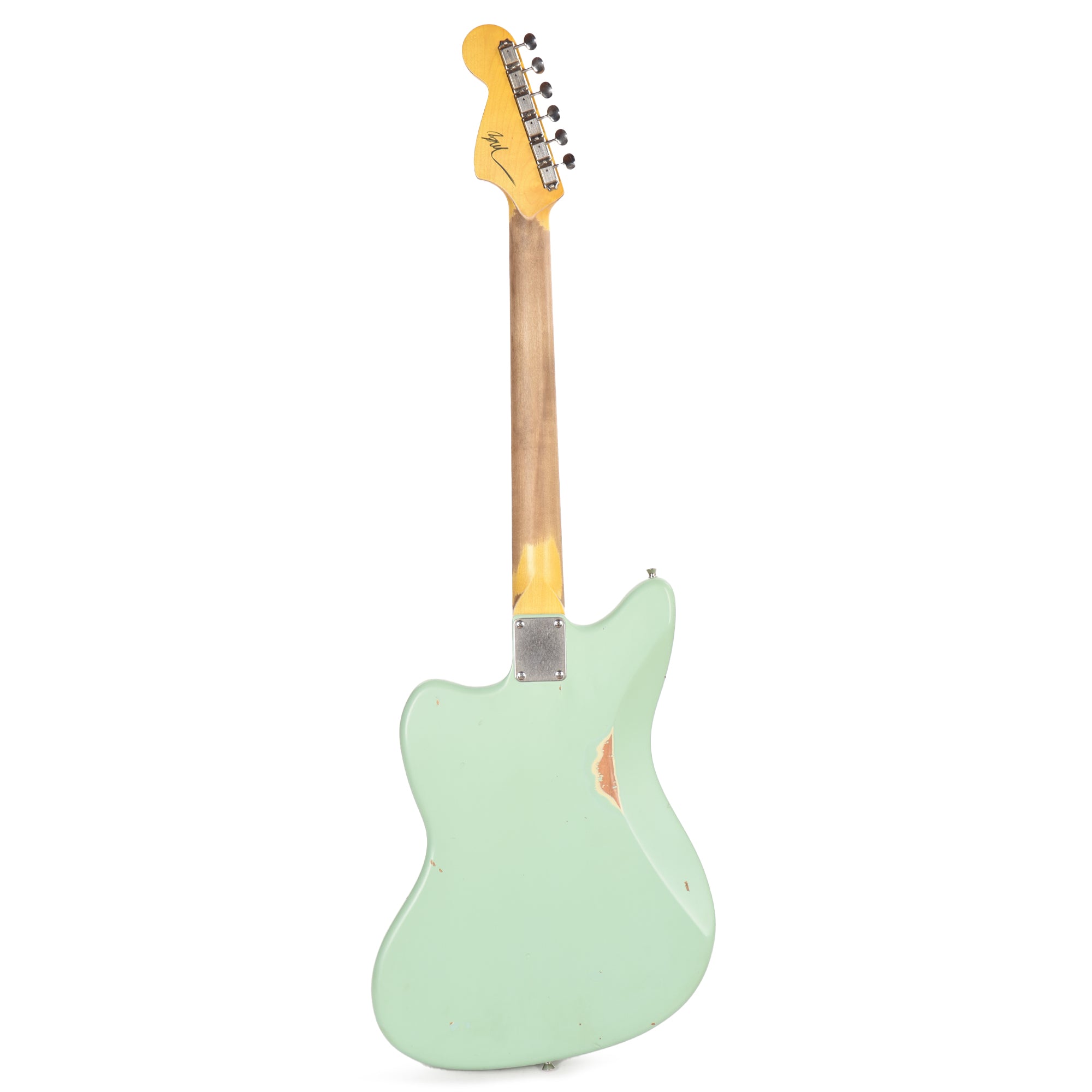 Nash JM-63 Surf Green Medium Relic w/Matching Headstock Electric Guitars / Solid Body