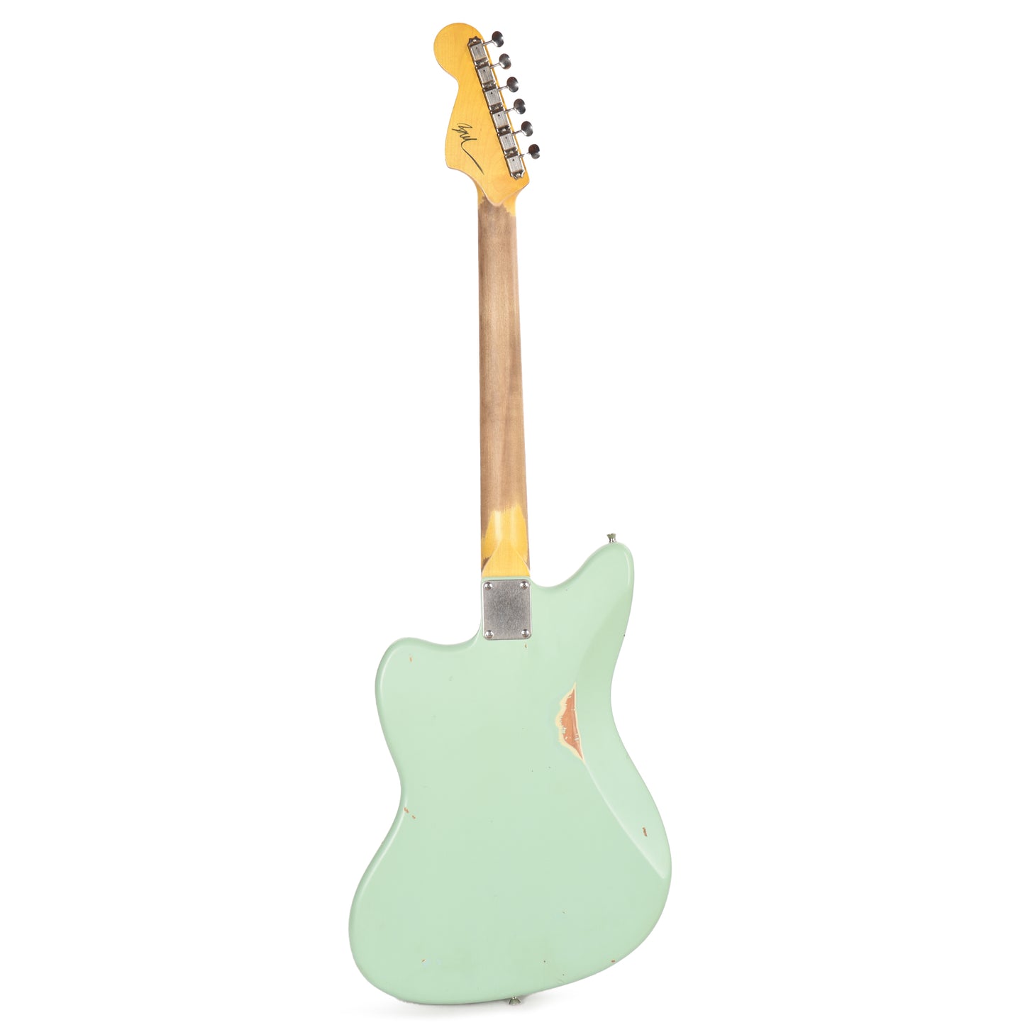 Nash JM-63 Surf Green Medium Relic w/Matching Headstock Electric Guitars / Solid Body