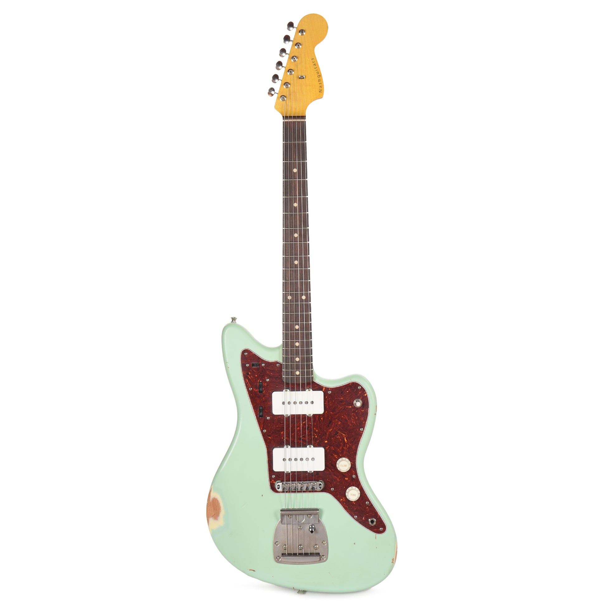 Nash JM-63 Surf Green Medium Relic w/Matching Headstock Electric Guitars / Solid Body