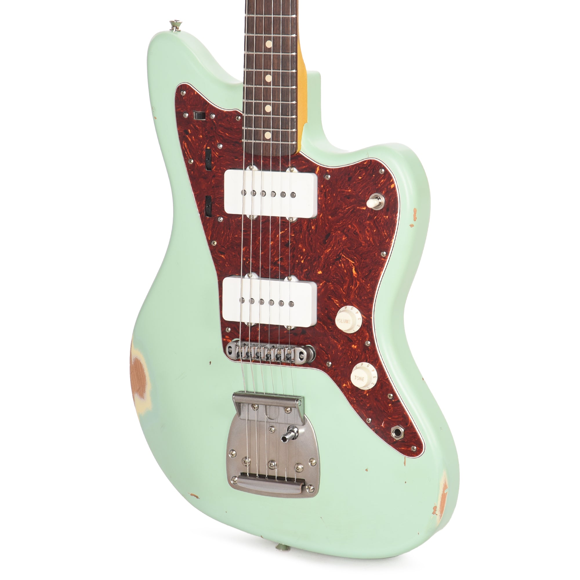 Nash JM-63 Surf Green Medium Relic w/Matching Headstock Electric Guitars / Solid Body