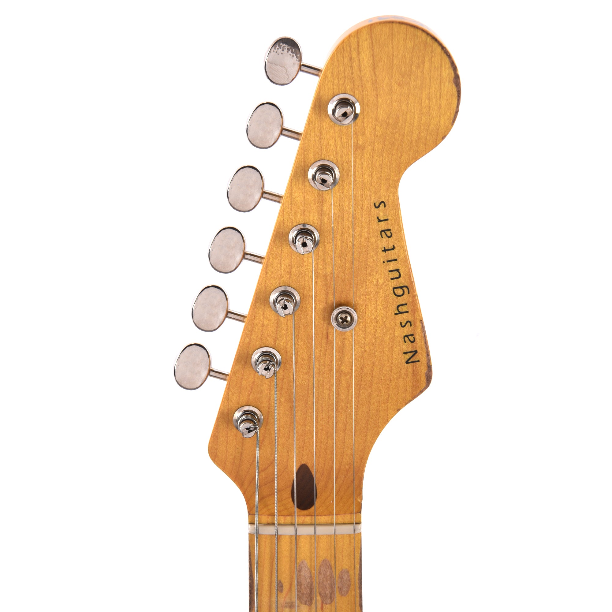 Nash S-57 Ash 2 Tone Burst Medium Relic Electric Guitars / Solid Body