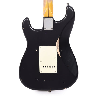 Nash S-57 Ash Black Medium/Heavy Relic Electric Guitars / Solid Body