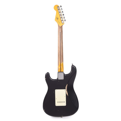 Nash S-57 Ash Black Medium/Heavy Relic Electric Guitars / Solid Body