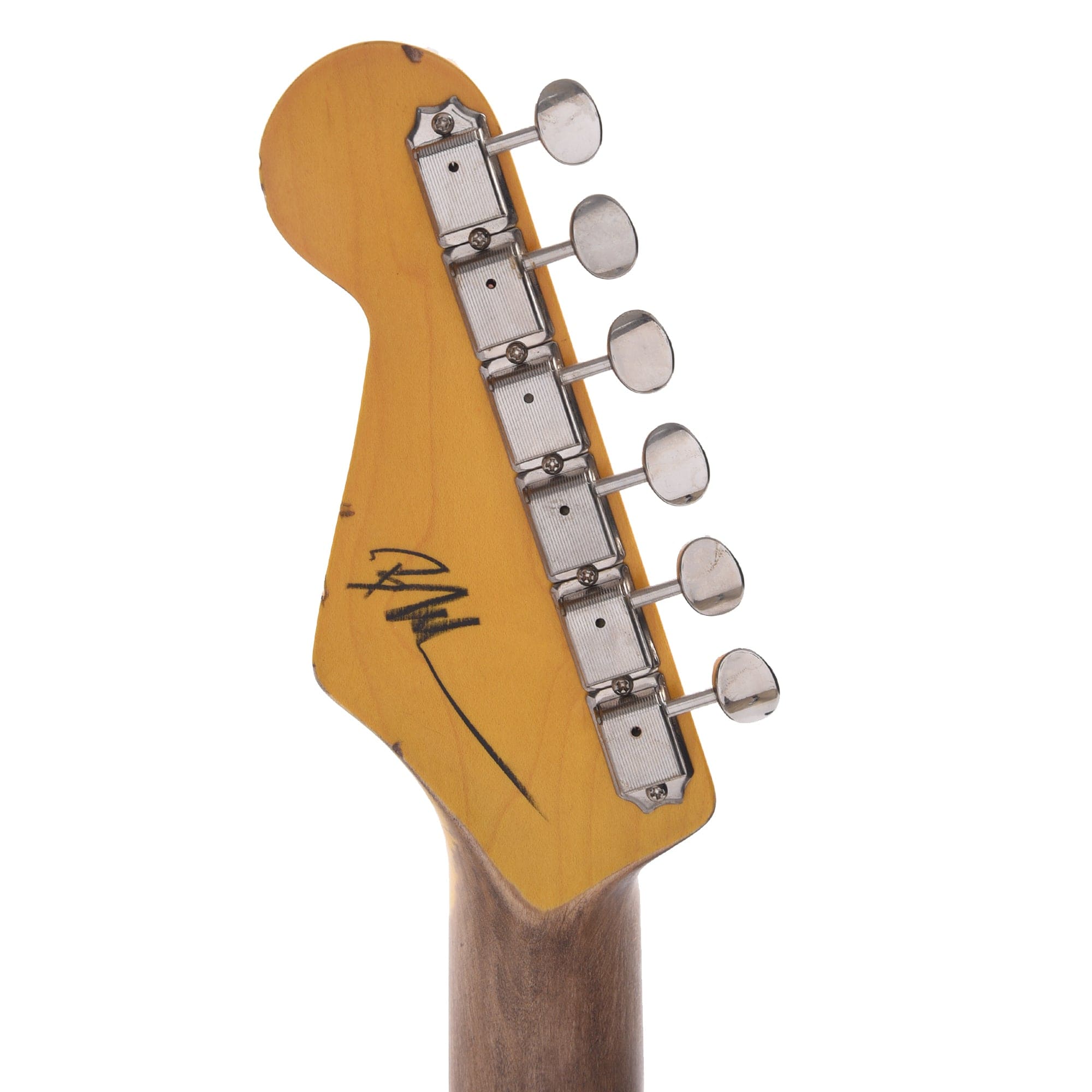 Nash S-57 Ash Black Medium/Heavy Relic Electric Guitars / Solid Body