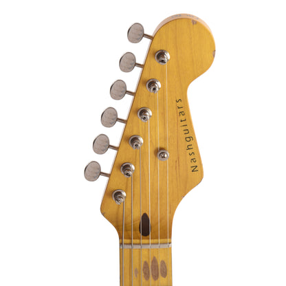 Nash S-57 Candy Apple Red Medium Relic Electric Guitars / Solid Body