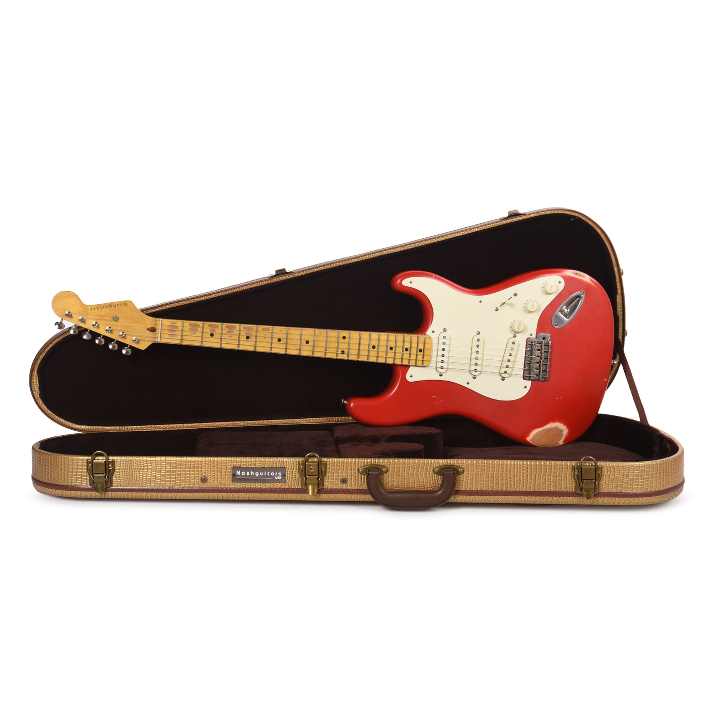 Nash S-57 Dakota Red Medium Relic Electric Guitars / Solid Body