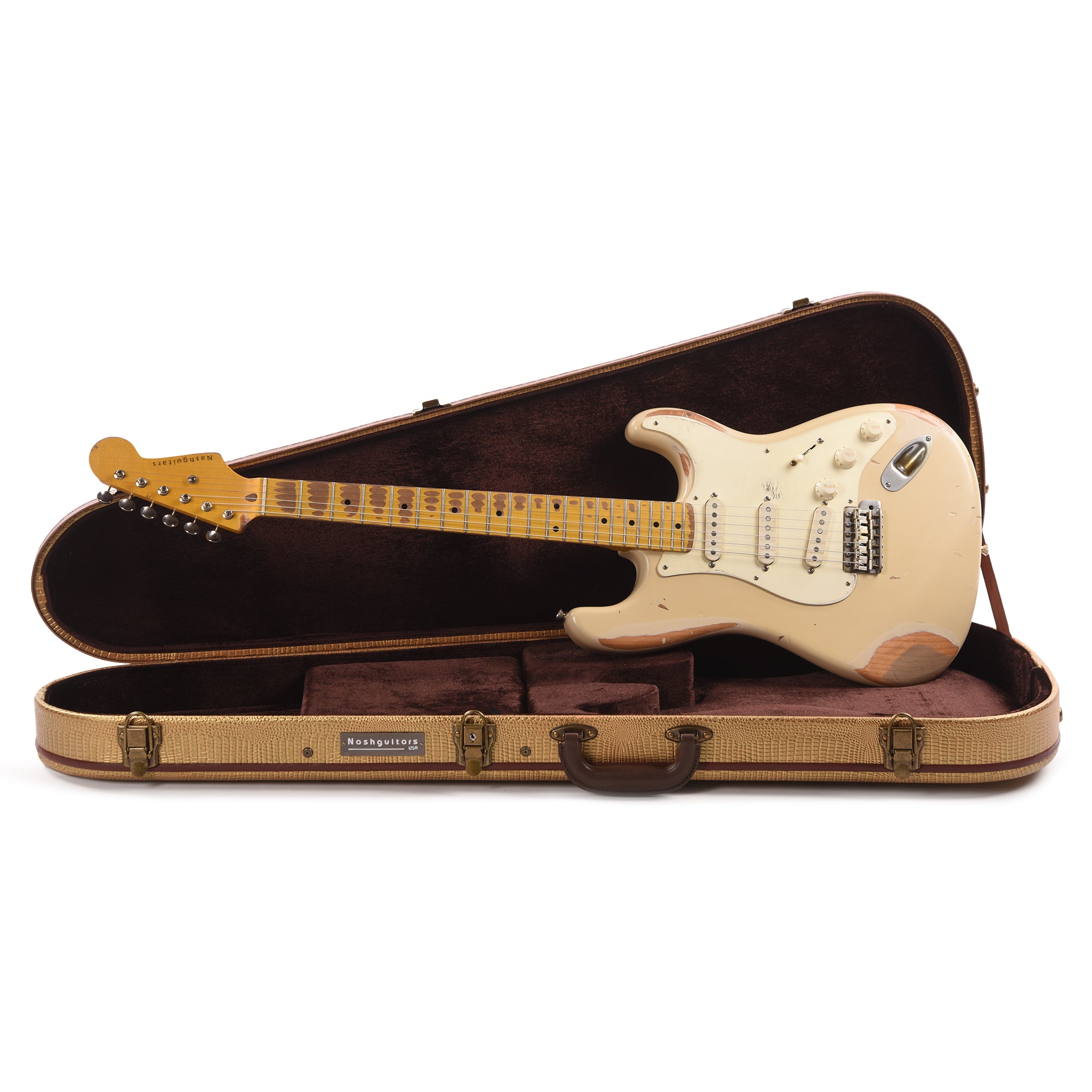 Nash S-57 Desert Sand Heavy Relic Electric Guitars / Solid Body