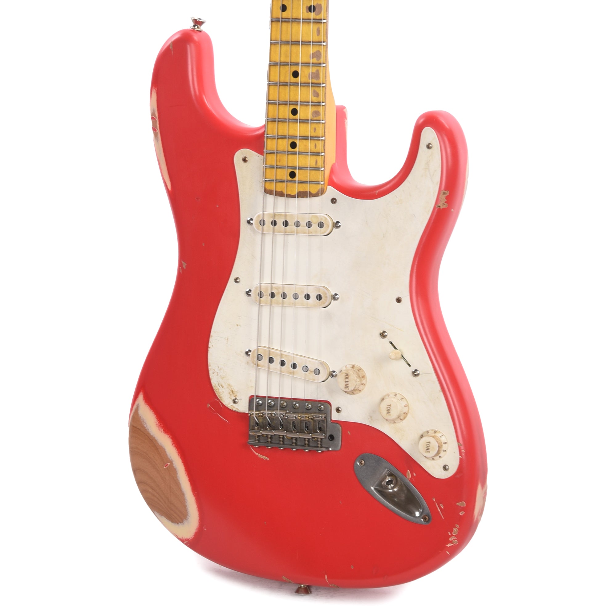 Nash S-57 Fiesta Red Heavy Relic Electric Guitars / Solid Body