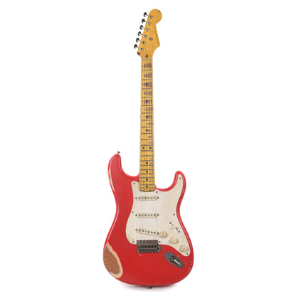 Nash S-57 Fiesta Red Heavy Relic Electric Guitars / Solid Body