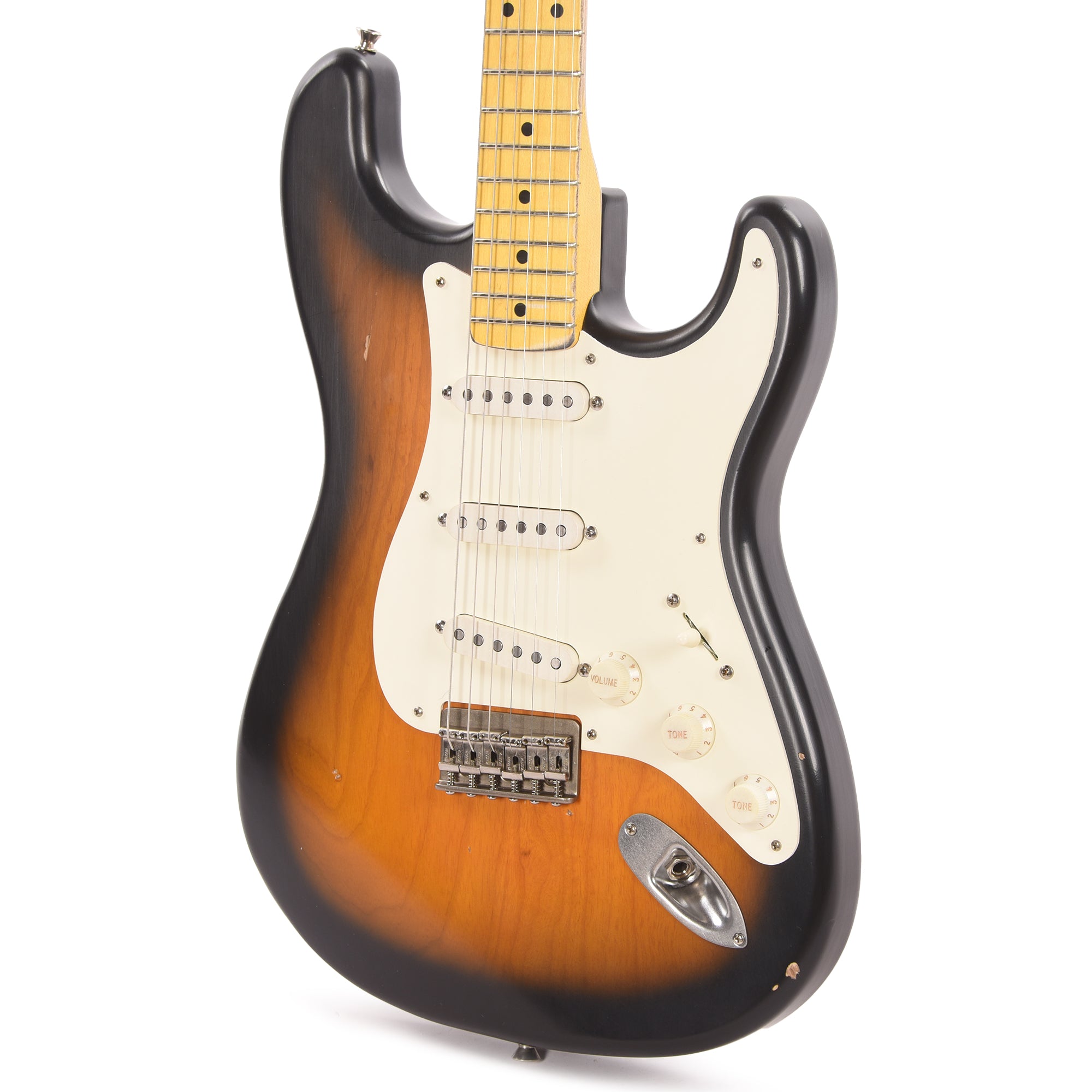 Nash S-57 Hard Tail Ash 2 Tone Burst Light Relic Electric Guitars / Solid Body