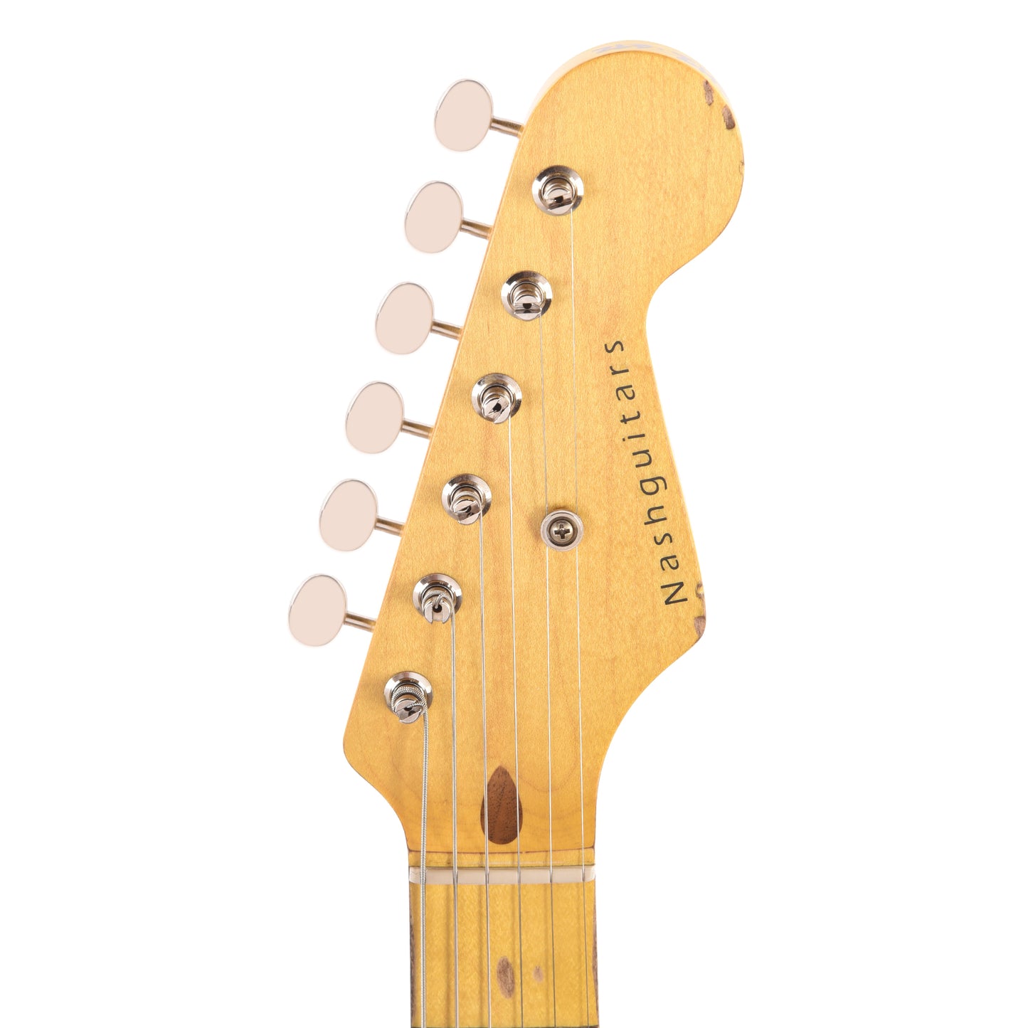 Nash S-57 Hard Tail Ash 2 Tone Burst Light Relic Electric Guitars / Solid Body