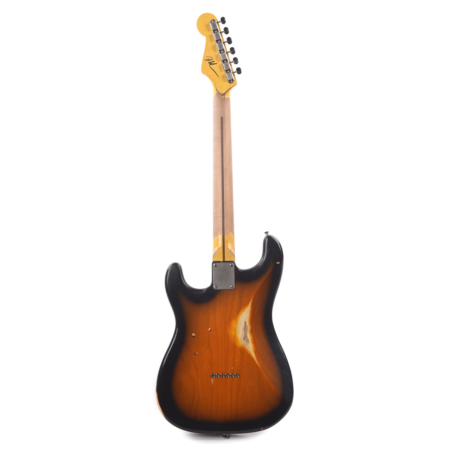 Nash S-57 Hard Tail Ash 2 Tone Burst Medium Relic Electric Guitars / Solid Body