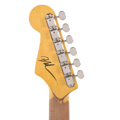 Nash S-57 Hard Tail Ash 2 Tone Burst Medium Relic Electric Guitars / Solid Body