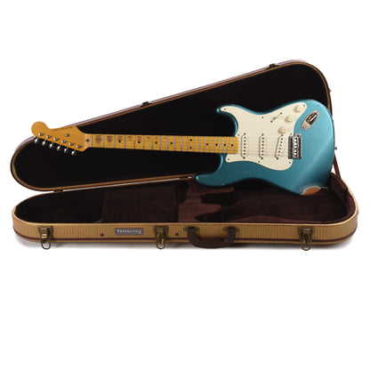 Nash S-57 Ocean Turquoise Metallic Medium Relic Electric Guitars / Solid Body