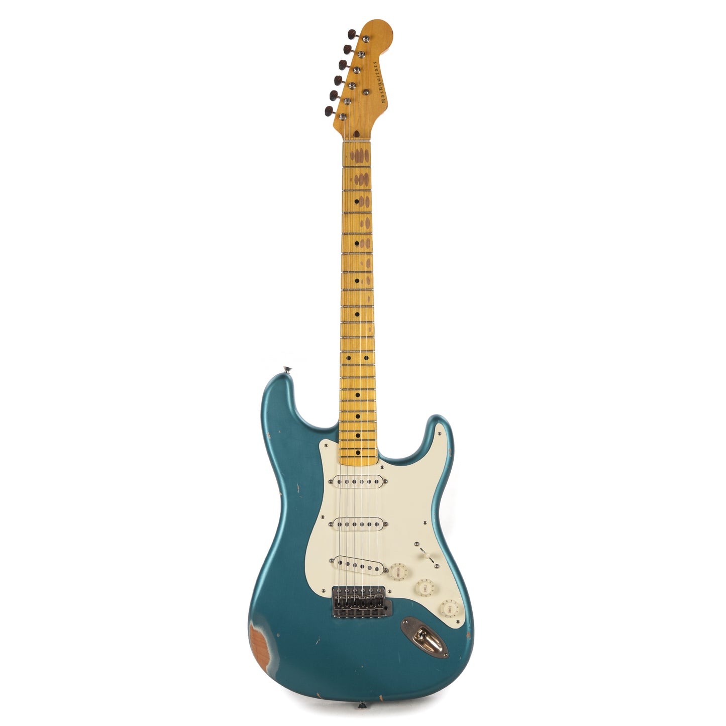 Nash S-57 Ocean Turquoise Metallic Medium Relic Electric Guitars / Solid Body