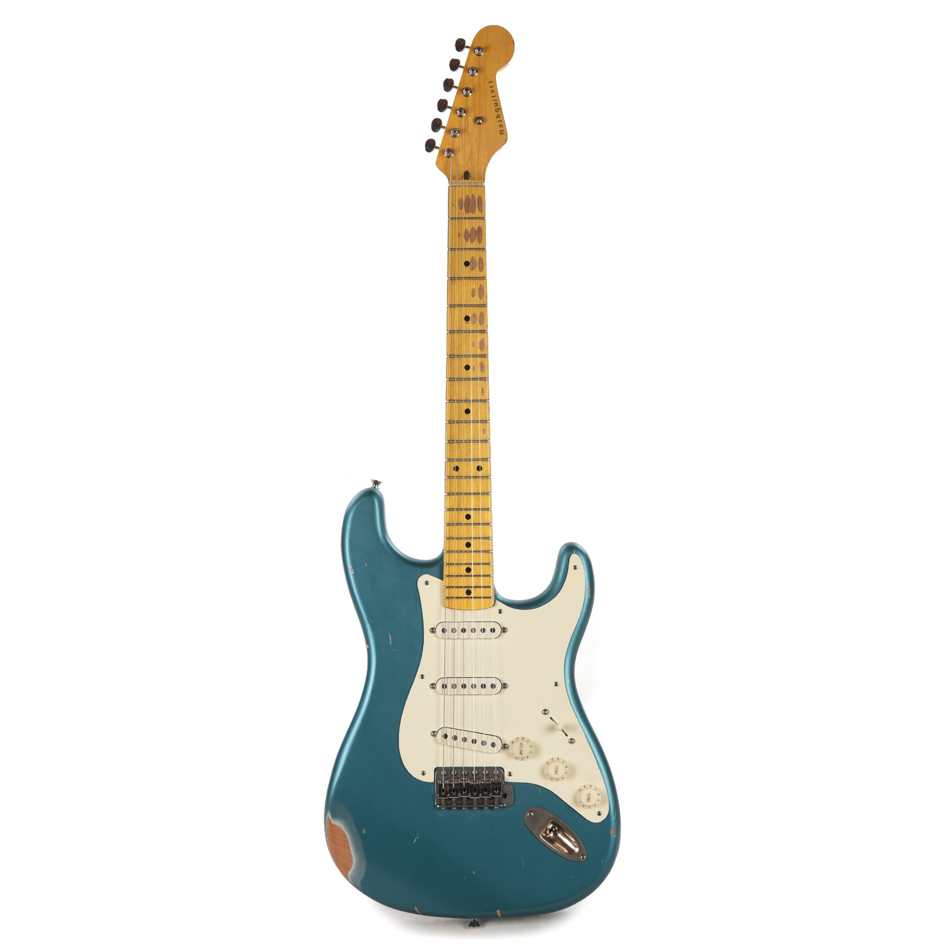 Nash S-57 Ocean Turquoise Metallic Medium Relic Electric Guitars / Solid Body