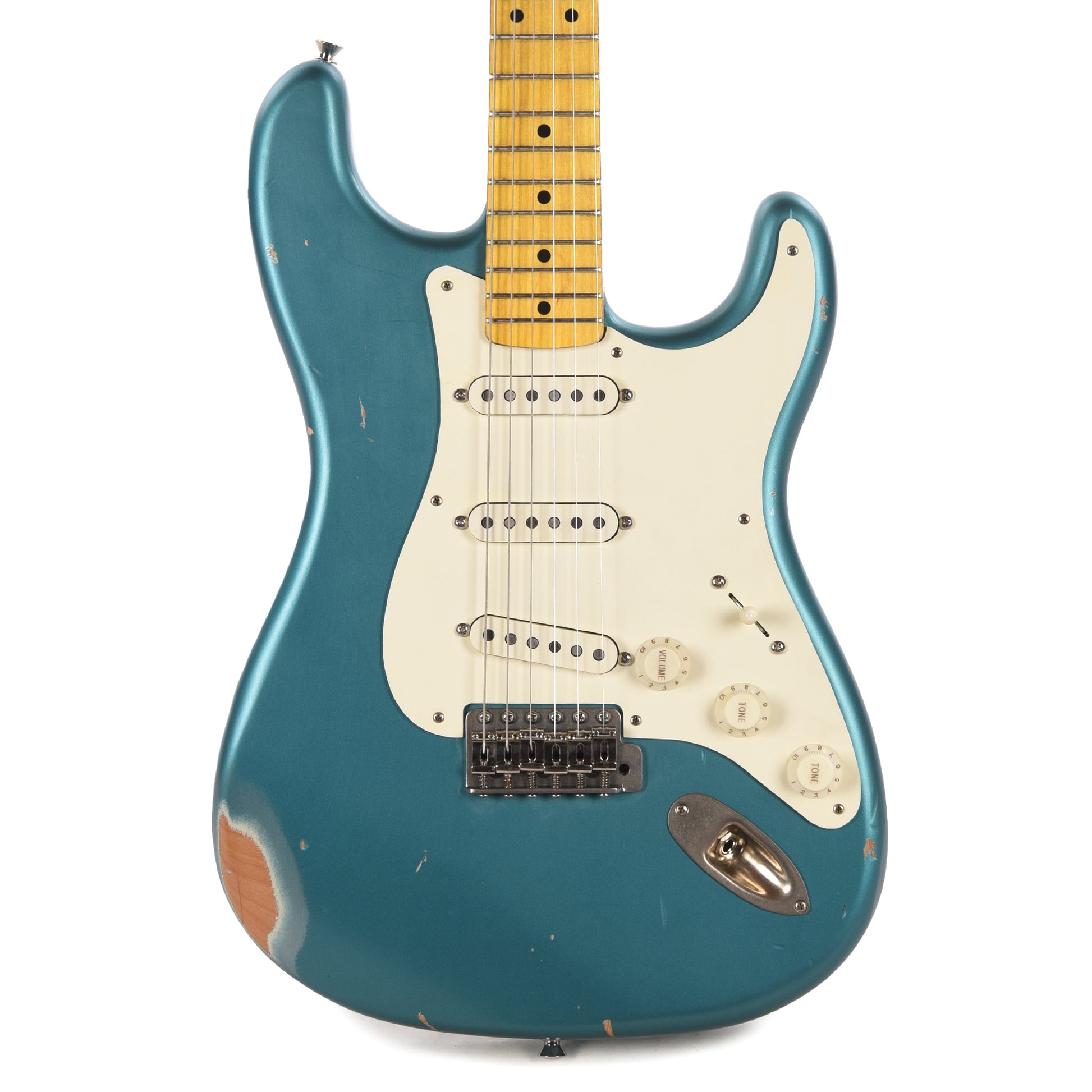 Nash S-57 Ocean Turquoise Metallic Medium Relic Electric Guitars / Solid Body