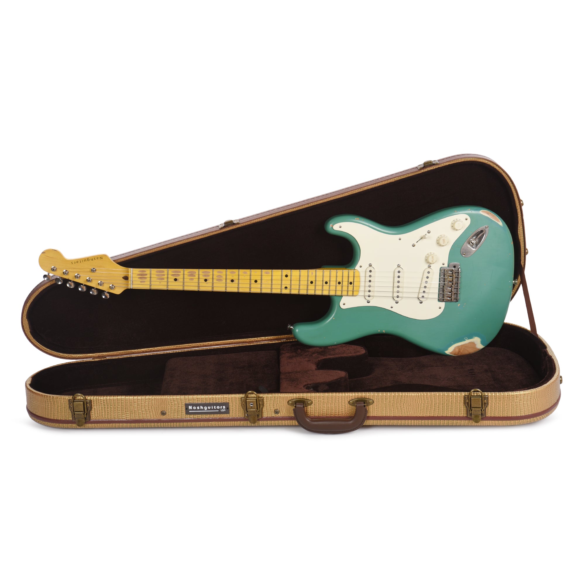 Nash S-57 Seafoam Green Medium Relic Electric Guitars / Solid Body