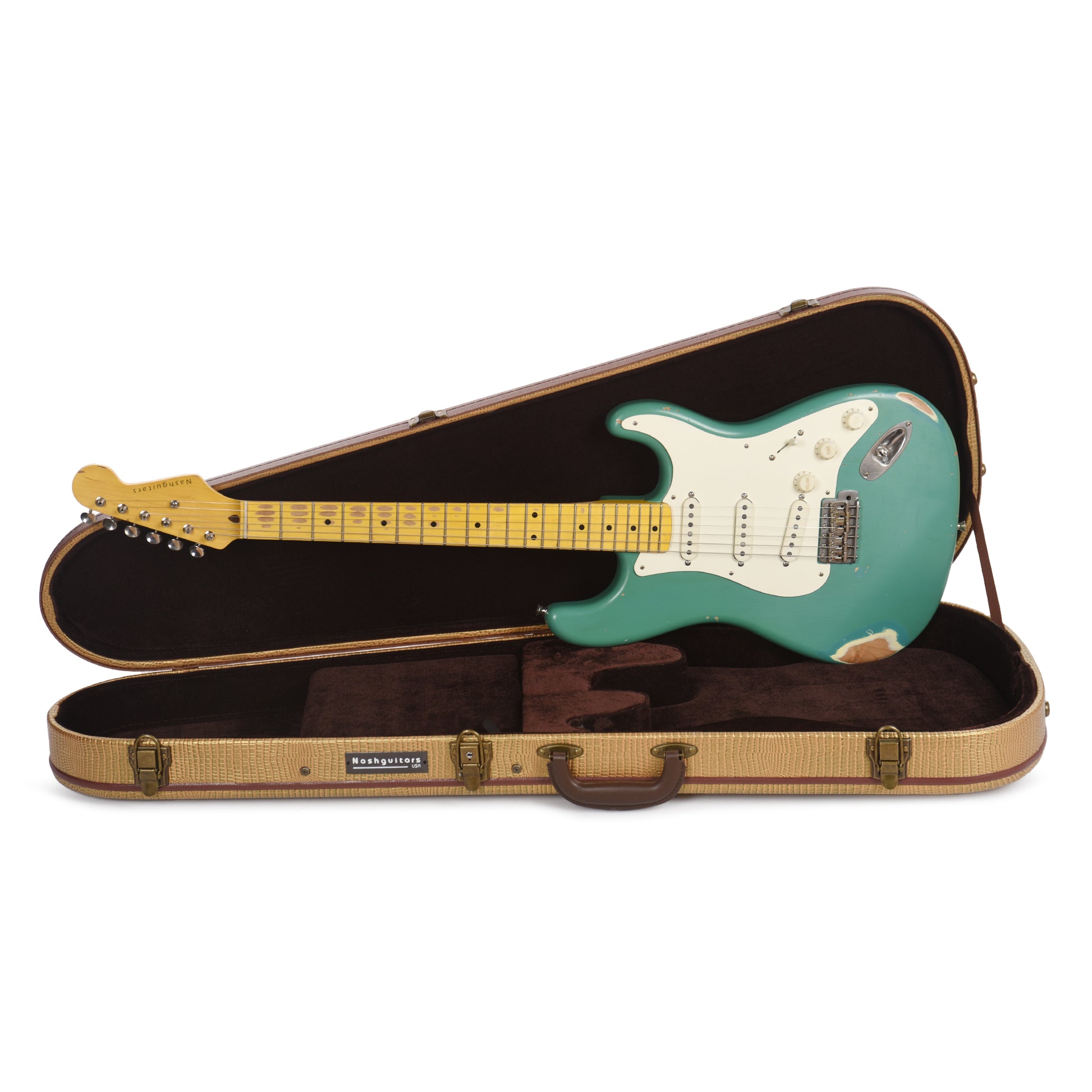 Nash S-57 Seafoam Green Medium Relic Electric Guitars / Solid Body