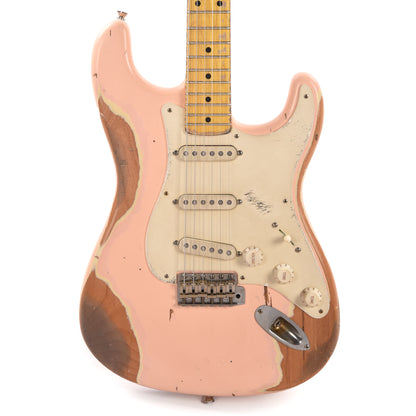 Nash S-57 Shell Pink Heavy Relic Electric Guitars / Solid Body