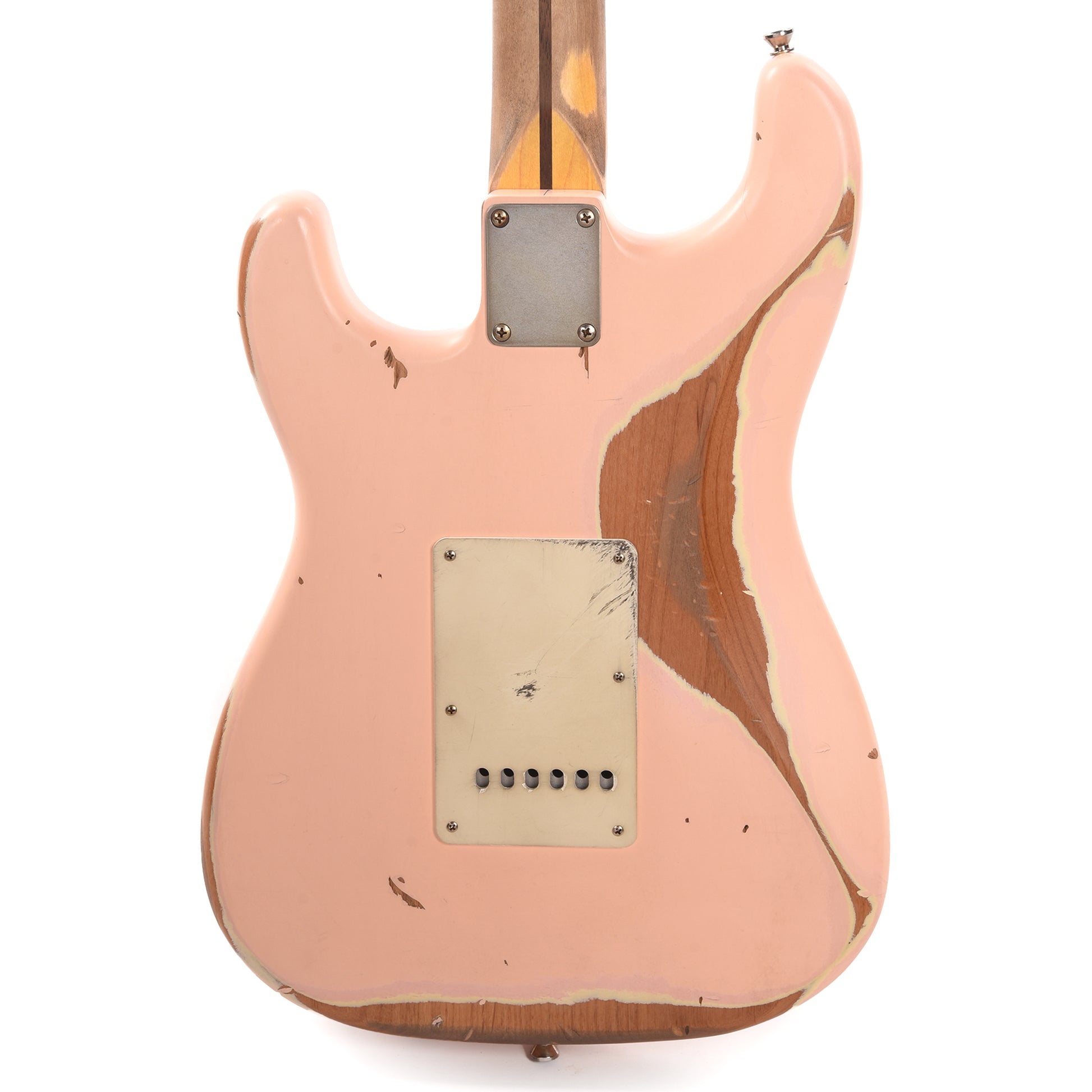 Nash S-57 Shell Pink Heavy Relic Electric Guitars / Solid Body