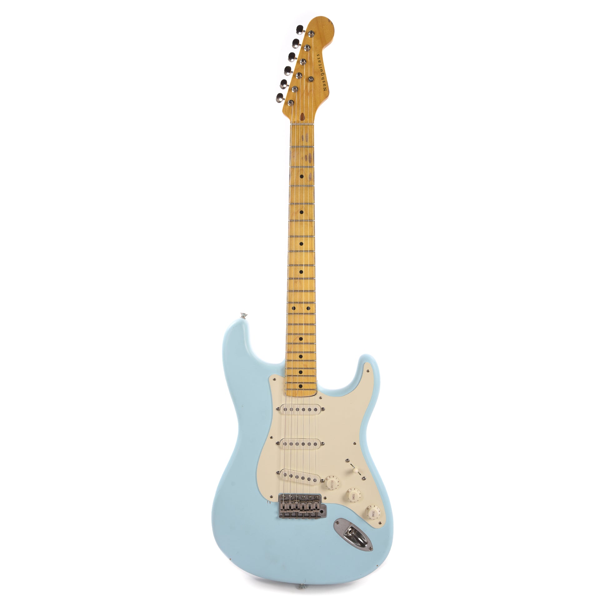 Nash S-57 Sonic Blue Light Relic Electric Guitars / Solid Body