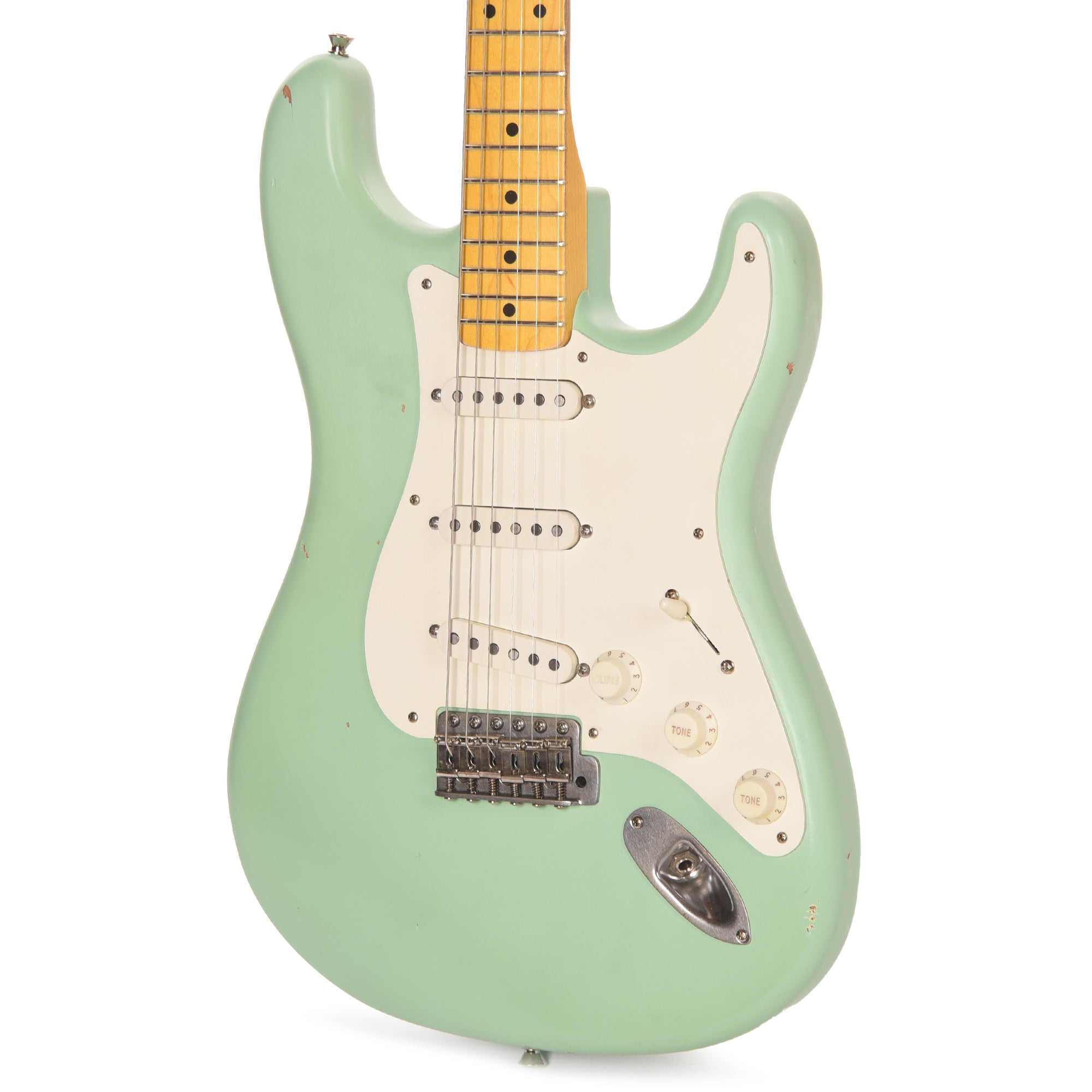 Nash S-57 Surf Green Light Relic Electric Guitars / Solid Body