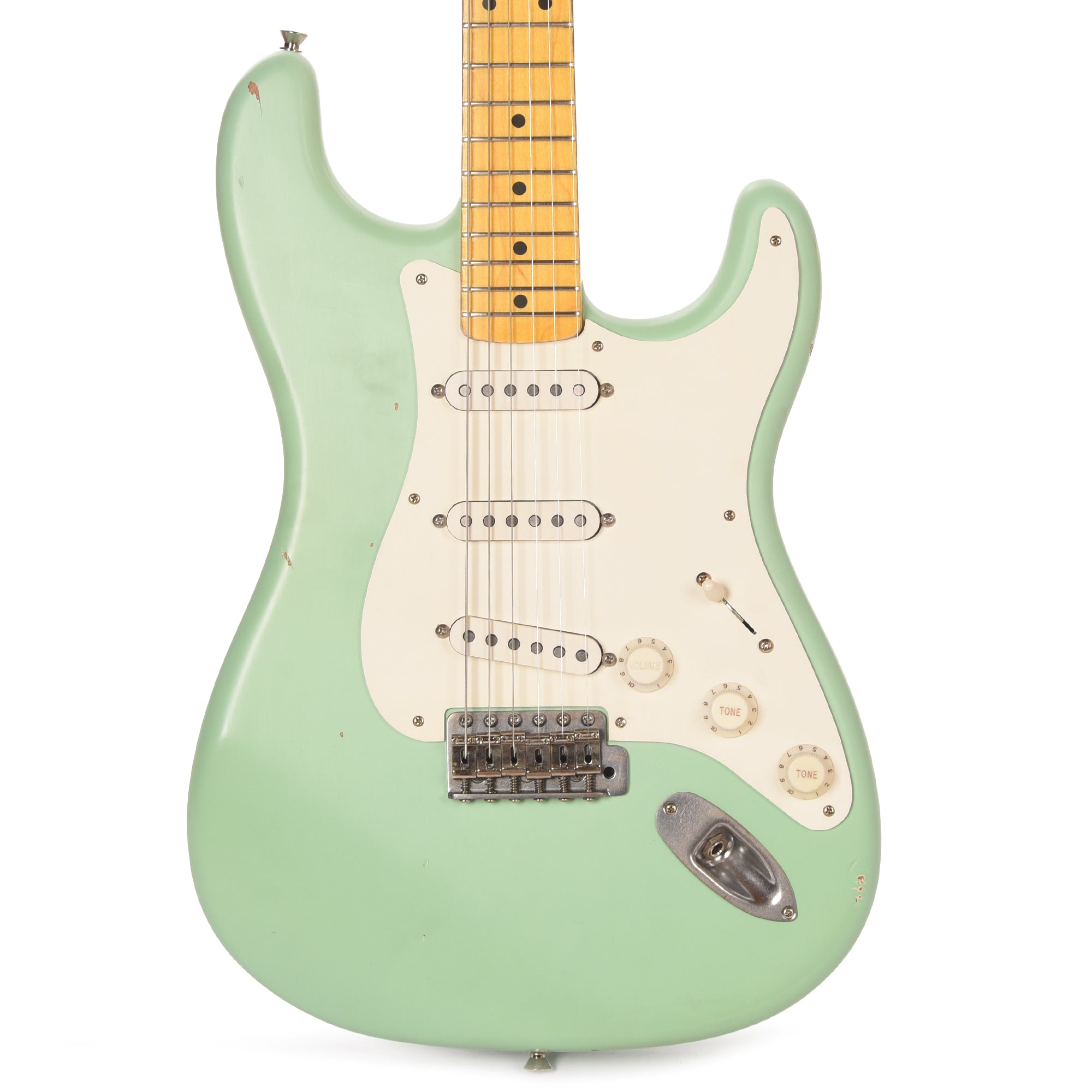 Nash S-57 Surf Green Light Relic Electric Guitars / Solid Body