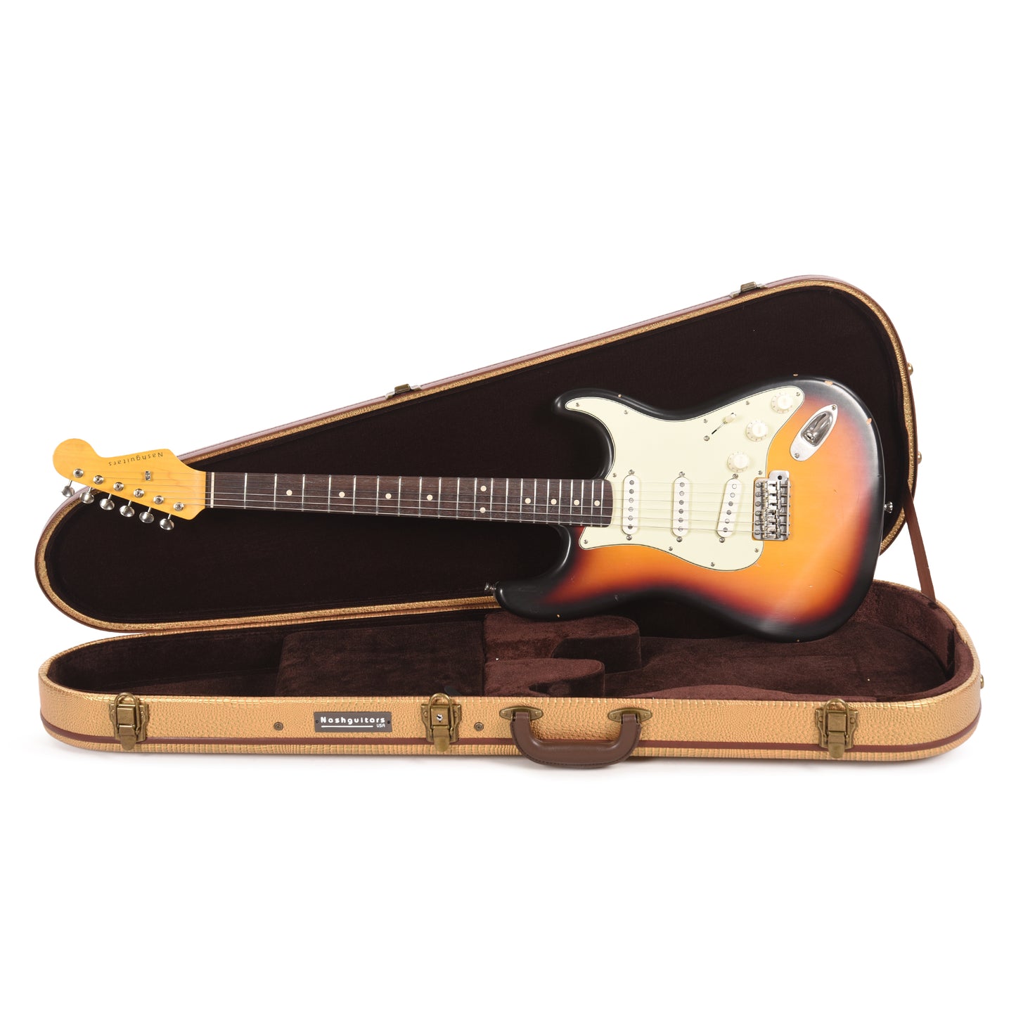 Nash S-63 3 Tone Burst Light Relic Electric Guitars / Solid Body
